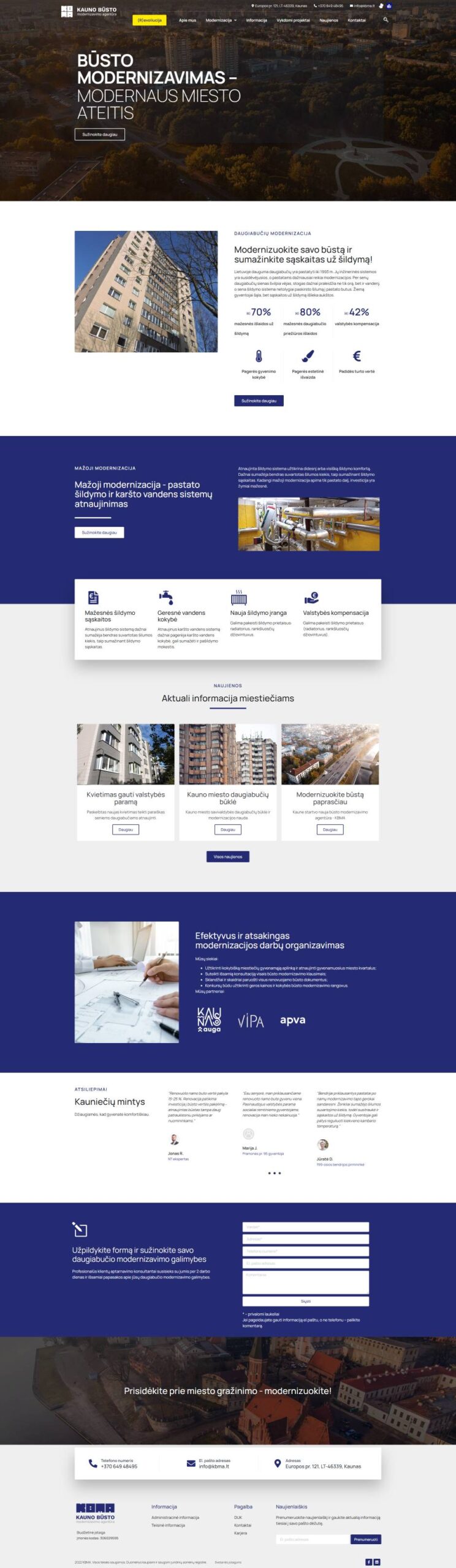 Agentur für Wohnungsmodernisierung Kaunas